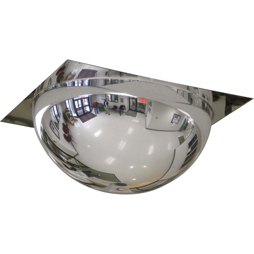 Drop-In Ceiling Panel Dome, Full Dome, Open Top, 24" Diameter Superchem Industries