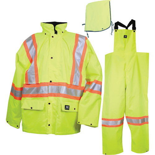 Habit pour temp&ecirc;te compacts Waverley, Nylon, Petit, Jaune lime haute visibilit&eacute; Superchem Industries