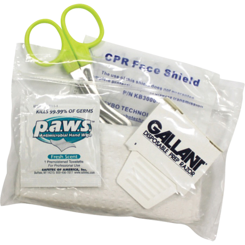 CPR-D Accessory Kit, Powerheart G3&reg;/Powerheart G5&reg;/Zoll AED 3 For, Class 4 Superchem Industries