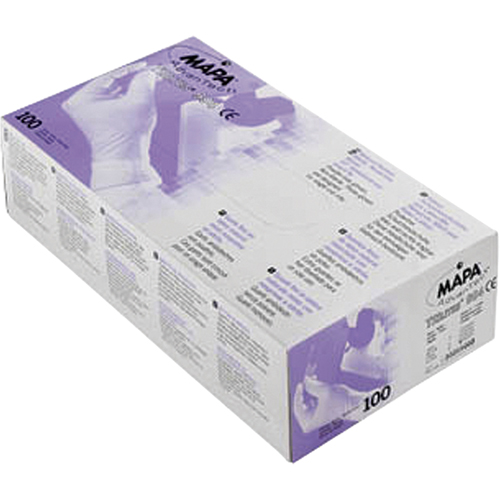 Trilites&reg; Triple Polymer Gloves, Small, Latex/Neoprene/Nitrile, 6-mil, Powder-Free, Purple Superchem Industries