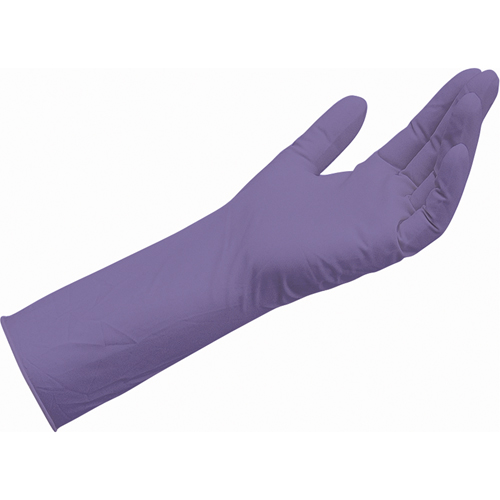 Trilites&reg; Clean Process Triple Polymer Gloves, Medium, Latex/Neoprene/Nitrile, 6-mil, Powder-Free, Purple Superchem Industries