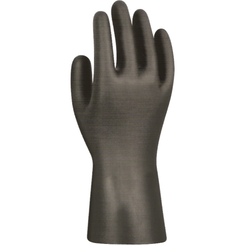 Nighthawk Defender Gloves, 7/Small, Nitrile, 6-mil, Powder-Free, Black Superchem Industries