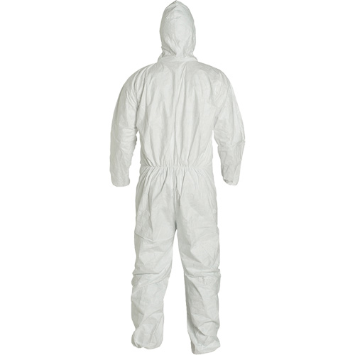 Hooded Coveralls, X-Large, White, Tyvek&reg; 400 Superchem Industries