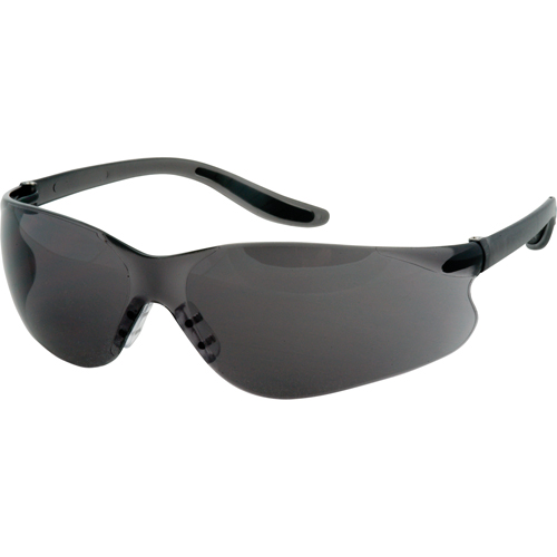 Lunettes de s&eacute;curit&eacute; s&eacute;rie Z500, Lentille Grise/fum&eacute;e, Anti-&eacute;gratignures, ANSI Z87+/R&eacute;pond ou surpasse la norme CSA Z94.3 Superchem Industries