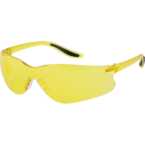 Z500 Series Safety Glasses, Amber Lens, Anti-Scratch, ANSI Z87+/Meets/Exceeds CSA Z94.3 Superchem Industries