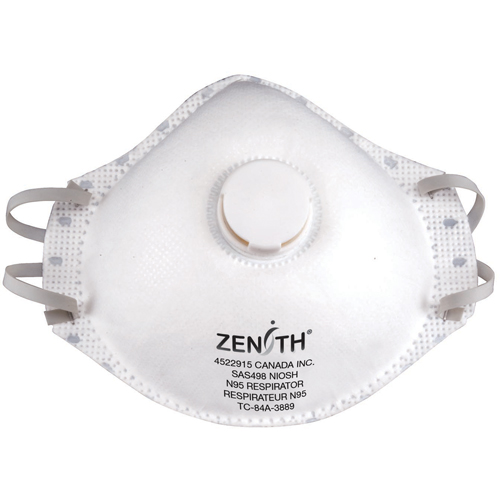 Respirateur contre les particules, N95, Certifi&eacute; NIOSH, Moyen/grand Superchem Industries