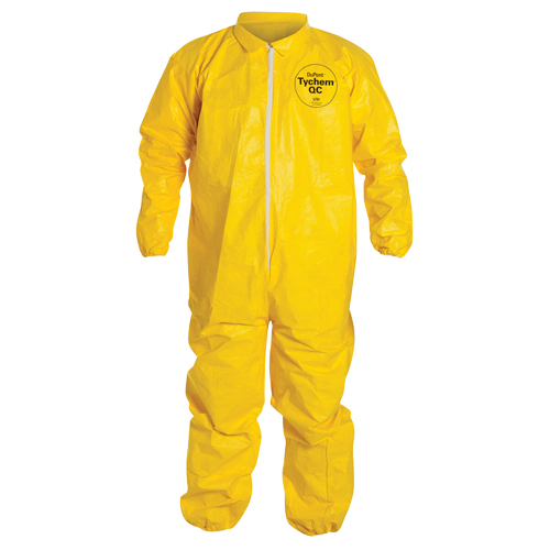 Coveralls, Tychem&reg; 2000, 2X-Large, Yellow Superchem Industries