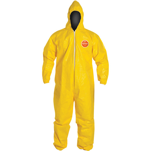 Tychem&reg; 2000 Coveralls, 2X-Large, Yellow Superchem Industries