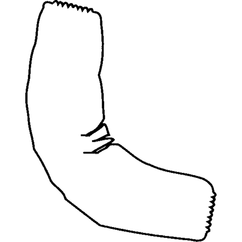 Manchettes, Longueur de 18", Tyvek 400, Blanc Superchem Industries