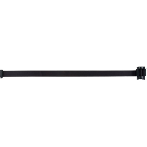 Cartouche de ruban pour assembler votre propre barri&egrave;re de contr&ocirc;le des foules, 7', Ruban Noir Superchem Industries