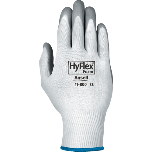 Gants Hyflex 11-800, 11/2T-Grand, R&ecirc;vetement Mousse de nitrile, Calibre 15, Enveloppe en Nylon Superchem Industries