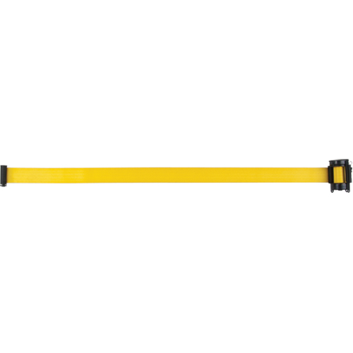 Cartouche de ruban pour assembler votre propre barri&egrave;re de contr&ocirc;le des foules, 7', Ruban Jaune Superchem Industries