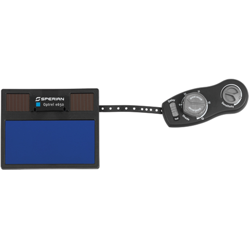 e650 Welding Helmet, 2" W x 4" H Viewing Area, For Use With e650 Superchem Industries