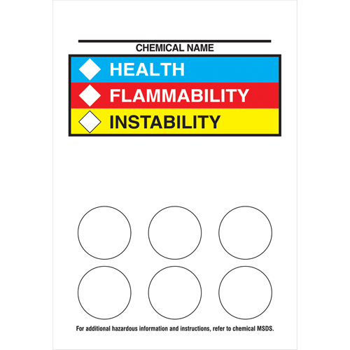 Right-To-Know Labeling Kits Superchem Industries
