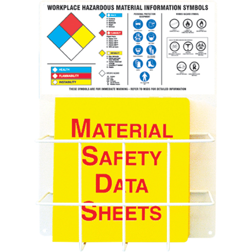 Haz-Mat Basket Style Centre Boards, English, Binders Included Superchem Industries