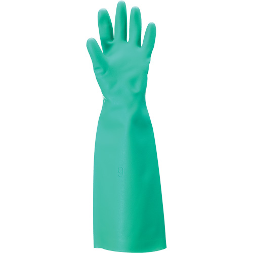 Gants Solvex 37-185, Taille T-Grand/10, 18" lo, Nitrile, 22 mils Superchem Industries