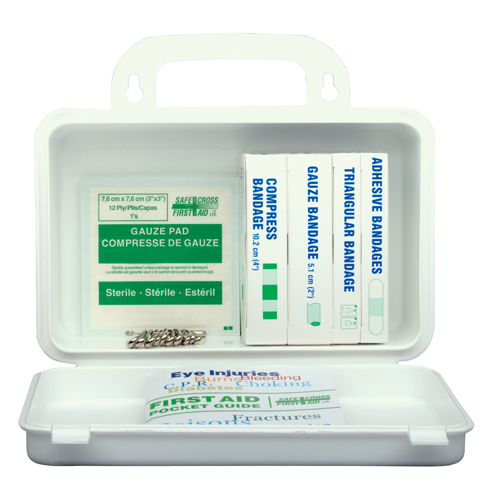 Recharge pour trousse de luxe &agrave; la r&eacute;glementation de premiers soins, WSIB Ontario, Classe 1 Superchem Industries