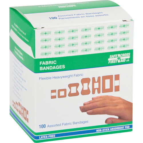 Bandages, Assorted, Fabric, Sterile Superchem Industries
