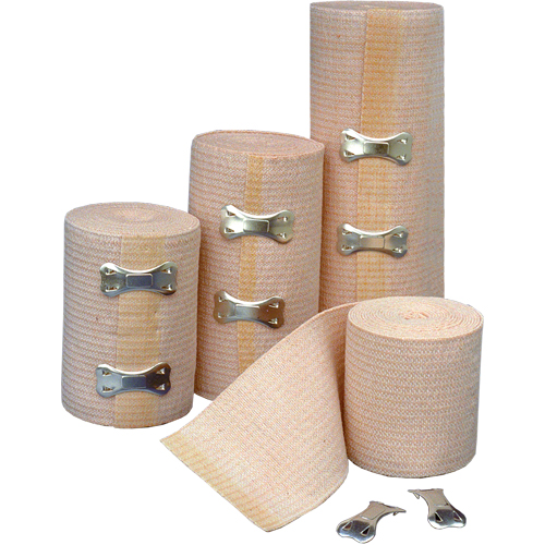 Bandages compressifs a/support &eacute;lastique, 67" lo x 3" la, Classe 1 Superchem Industries