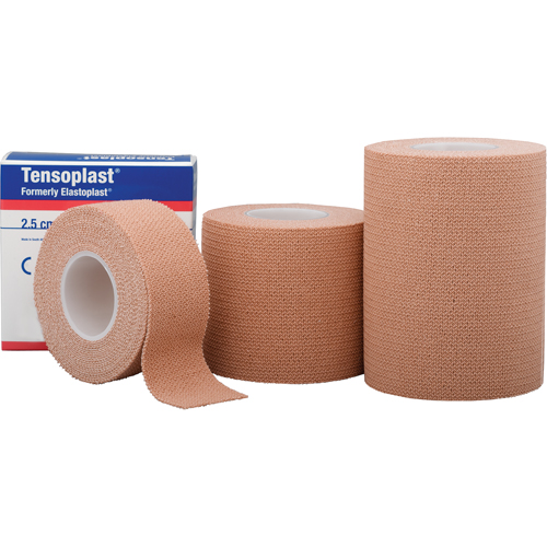 Tensoplast&reg; Fabric Elastic Tape, Class 1, 15' L x 1" W Superchem Industries