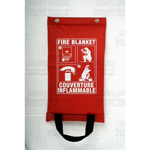 Fire Blanket, Fibreglass, 72"L x 59"W Superchem Industries