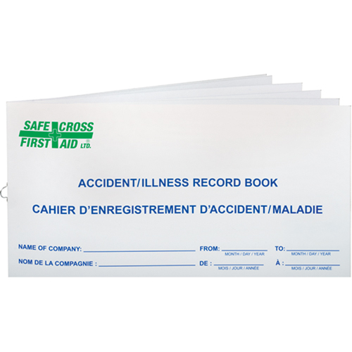 Accident Record Books Superchem Industries