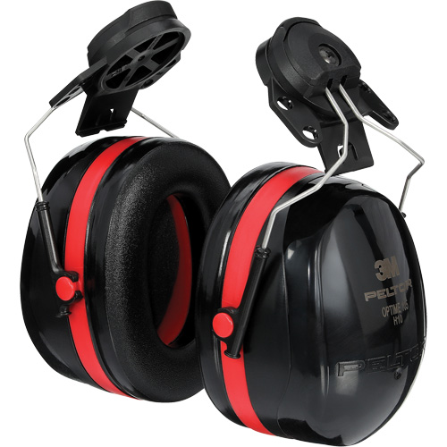 Peltor Optime 105 Series Earmuffs, Cap Mount, 27 NRR dB Superchem Industries