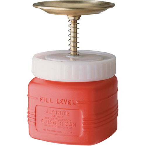 Plunger Cans, 1 qt. Capacity Superchem Industries