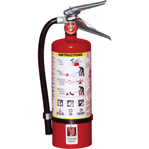 Extincteur d'incendie, ABC, Capacit&eacute; 5 lb Superchem Industries