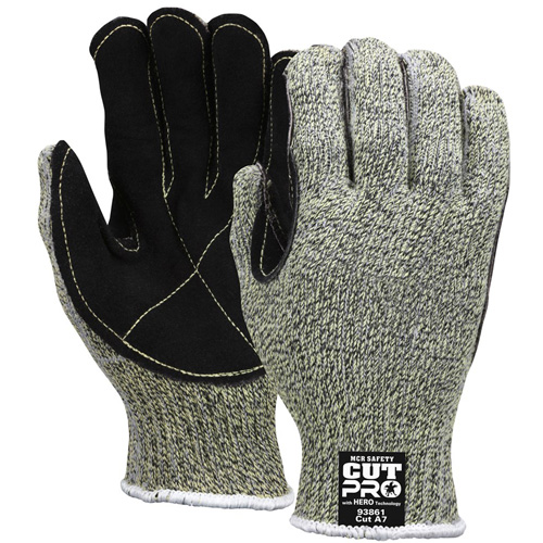Hero Cut Resistant Gloves, 7/Small, 7 Gauge, ANSI/ISEA 105 Level 4 Superchem Industries