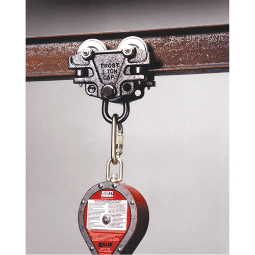 Trousse d'adaptateur de connexion d'ancrage pour chariots de poutre Miller, Poutre en I, Usage Temporaire Superchem Industries