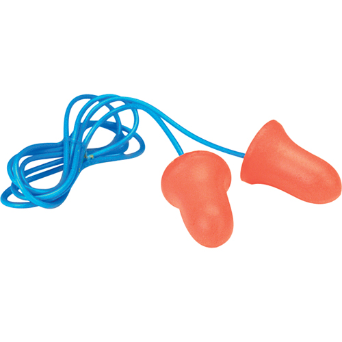 Bouchons d'oreilles en mousse Maximum de Howard Leight, Vrac - Boîte, Avec cordon Superchem Industries