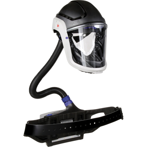 Versaflo Powered Air Purifying Respirator TR-600 Heavy Industrial Kit, Hard Hat & Faceshield, Lithium-Ion Battery Superchem Industries