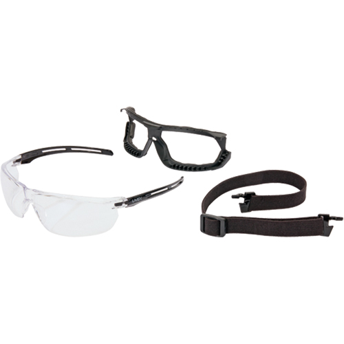 Uvex&reg; Tirade Sealed Safety Glasses, Clear Lens, Anti-Fog, ANSI Z87+/Meets/Exceeds CSA Z94.3 Superchem Industries