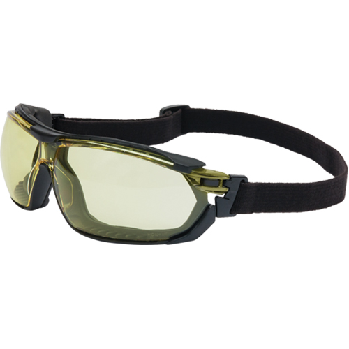 Uvex&reg; Tirade Sealed Safety Glasses, Amber Lens, Anti-Fog, ANSI Z87+/Meets/Exceeds CSA Z94.3 Superchem Industries