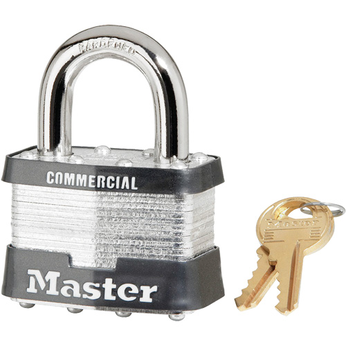 Cadenas lamin&eacute;, Argent, Cl&eacute;s identiques, Acier lamin&eacute;, Largeur de 2" Superchem Industries