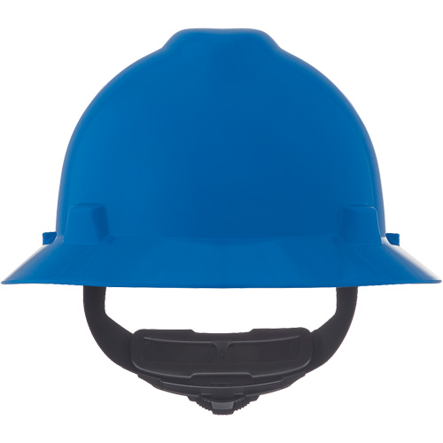 Casques de s&eacute;curit&eacute; &agrave; bordure compl&egrave;te V-Gard, R&eacute;pond aux normes CSA type 1, Suspension Rochet, Non ventil&eacute; Superchem Industries