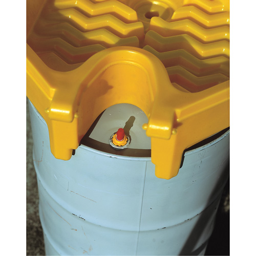 Global Ultra-Drum Funnel without Cover, 5 gal. Superchem Industries