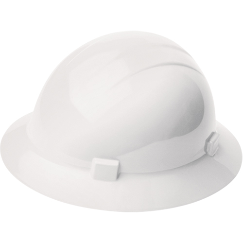 ERB Liberty&reg; Full Brim Type 2 Safety Cap, CSA Type 2, Ratchet Suspension, Non-Vented Superchem Industries