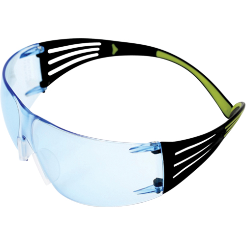 Securefit 400 Series Safety Glasses, Blue Lens, Anti-Fog/Anti-Scratch, ANSI Z87+/Meets/Exceeds CSA Z94.3 Superchem Industries