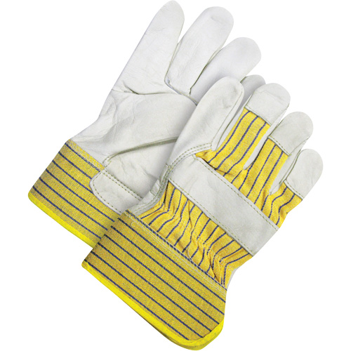 Classic Fitter Gloves, One Size, Grain Cowhide Palm, Fleece Inner Lining Superchem Industries