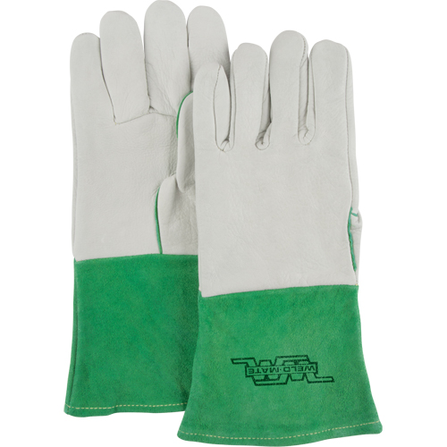 Gants de soudage TIG de premi&egrave;re qualit&eacute;, Cuir fleur de vache, Taille Moyen Superchem Industries