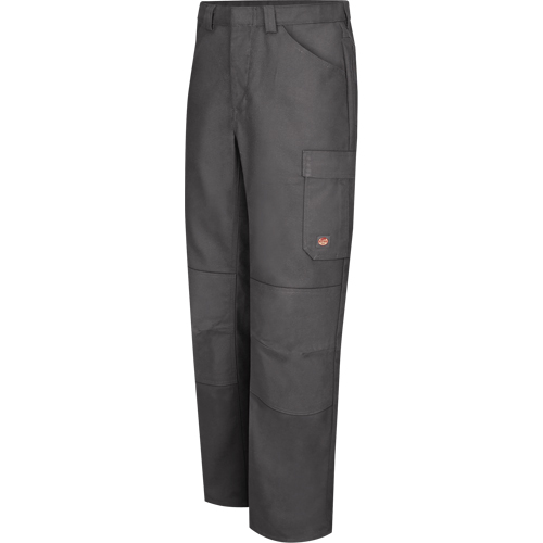 Performance Shop Pants, Canvas/Cotton/Polyester, Charcoal, Size 30, 37 Inseam Superchem Industries