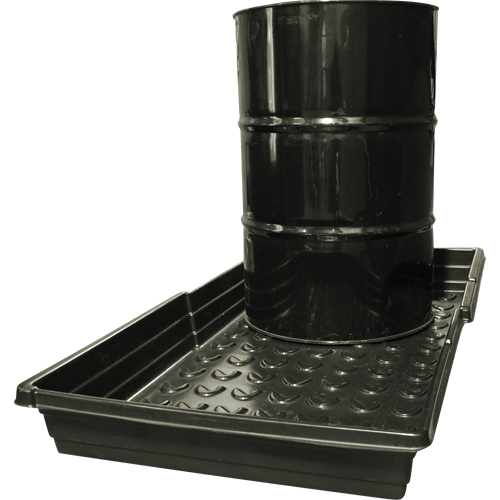 Drum Decks, 30.5" L x 57" W x 6" H, 33 US gal. Spill Capacity Superchem Industries