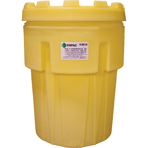Barils de r&eacute;cup&eacute;ration Poly-Overpack, 95 gal. US, Stationnaire Superchem Industries