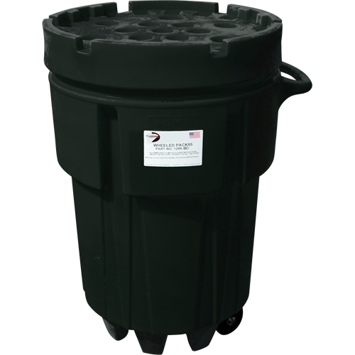 Wheeled Poly-Spillpaks, 95 US gal., Mobile Superchem Industries