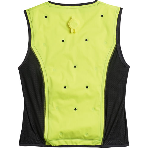 Chill-Its&reg; 6685 Dry Evaporative Cooling Vests, Medium, High Visibility Lime-Yellow Superchem Industries