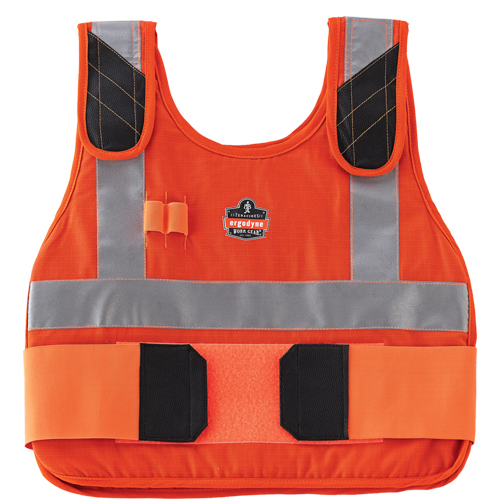 Vestes de refroidissement par changement de phase 6215HV, Petit/Moyen, Orange Superchem Industries