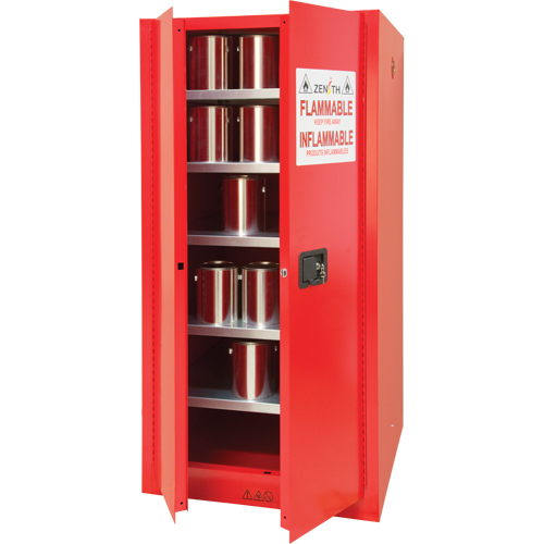 Armoire pour peintures et encres, 96 gal., 5 tablettes Superchem Industries