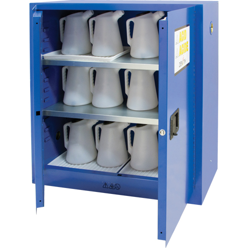 Armoire pour liquides corrosifs, 30 gal., 43" x 44" x 18" Superchem Industries